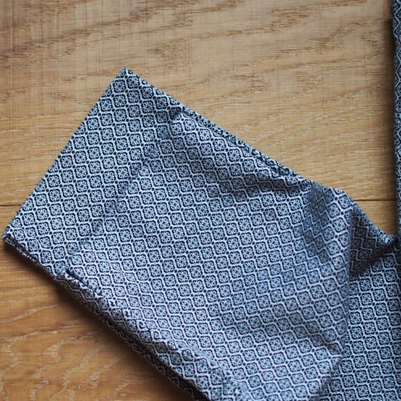 Cleo | Cotton Black & White Print, Ankle Pants - Picture 6 of 6